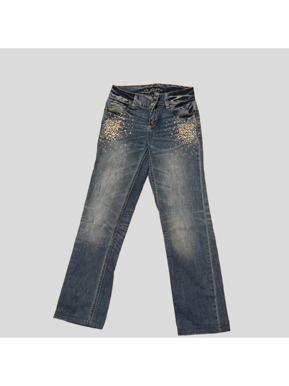 Victoria's Secret Denim Jeans with crystals Accents